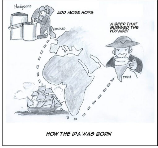 The History of IPA is GolfBeer ( Eagle IPA )